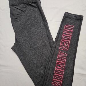 Under Armour Women's Gray Leggings (Large)
